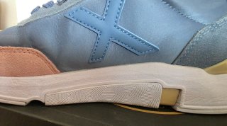 Deportivas Munich Azul y Rosa