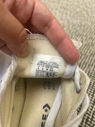 Converse Zapatillas Blancas Talla 39