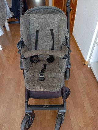 Carrito de bebé Jane gris