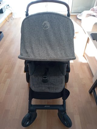 Carrito de bebé Jane gris