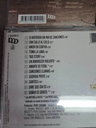 CDs Eros Ramazzotti (3 Álbumes)