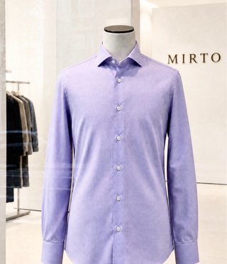 Camisa Mirto Lila T/L Prestige 2 Ply