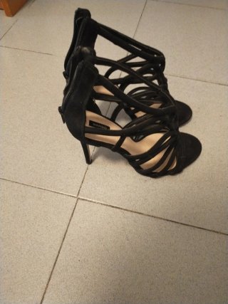 Sandalias Mango Negras Talla 40
