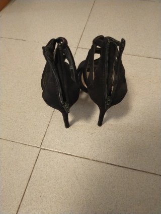 Sandalias Mango Negras Talla 40