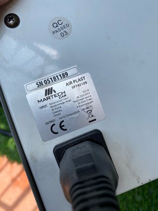 Máquina de solar plásticos