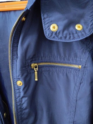 Chaqueta azul eléctrico Talla S. Entretiempo