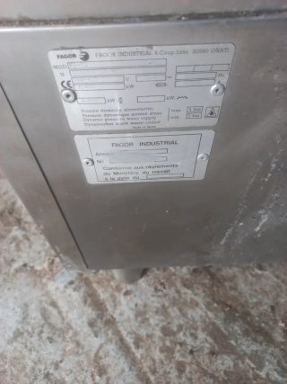 Lavavajillas Industrial Fagor.ATENCION LEER BIEN.