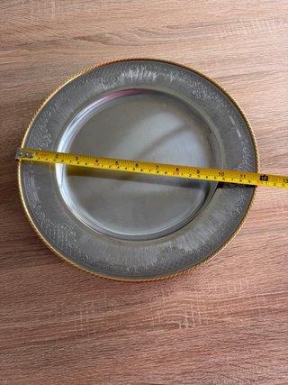 Bajoplatos Iber Acero Inox Dorado/Plata