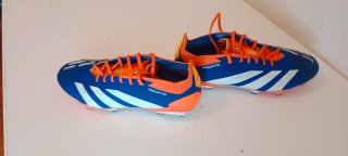 Botas de fútbol Adidas Tacos Azul Naranja