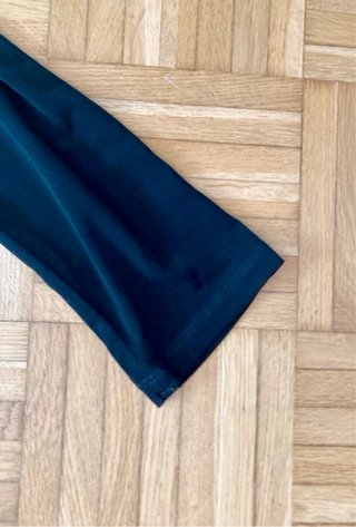Mono mujer talla S negro y turquesa