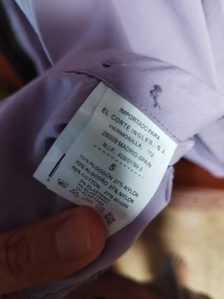 Camisa Fórmul@ Joven Morada