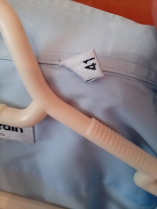 Camisa Pierre Cardin Azul Talla 41