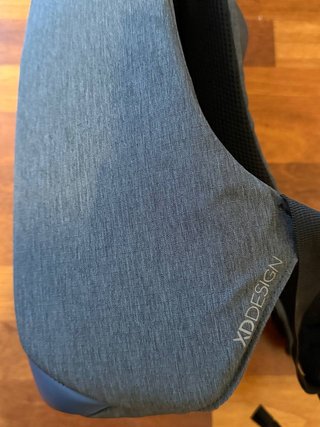 Mochila antirrobo XD Design azul/gris