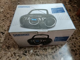 Radio CD Daewoo DBU-51 con cassette y USB