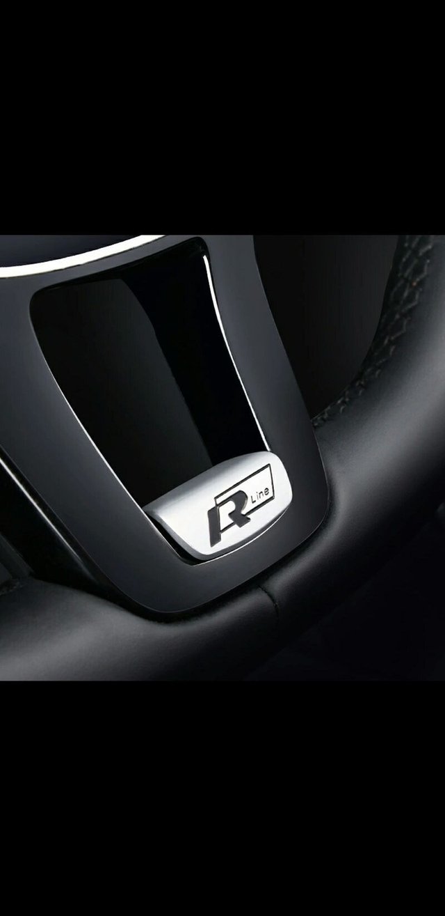 Insignia emblema rline r-line vw golf 7
