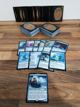 LOTE Ahorro de 100 Cartas Azules MTG