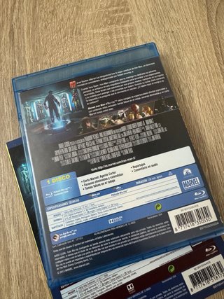 Iron man bluray pack completo marvel comic