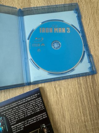 Iron man bluray pack completo marvel comic
