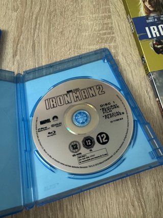 Iron man bluray pack completo marvel comic