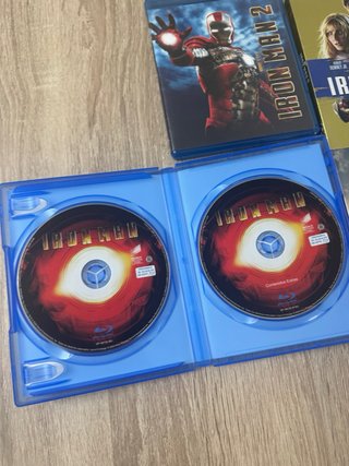 Iron man bluray pack completo marvel comic