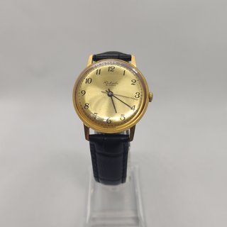 Reloj Ruso Raketa Bañado en Oro 16 Rubies URSS