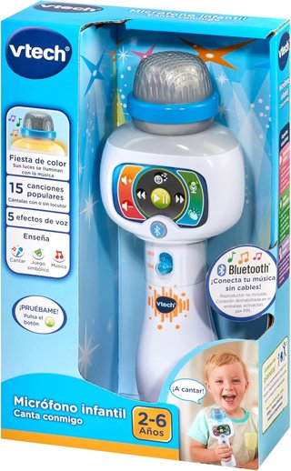 VTech micrófono karaoke interactivo niños