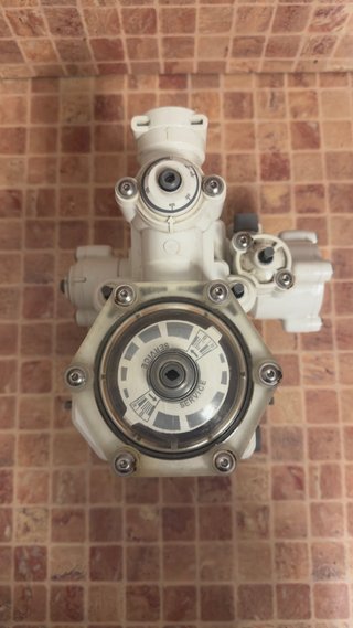 Cabezal mecánico descalcificador volumétrico