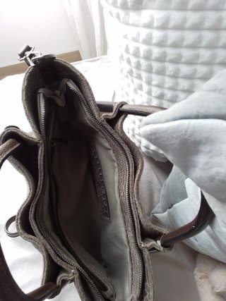 Bolso Piel Marrón Nuevo a estrenar.