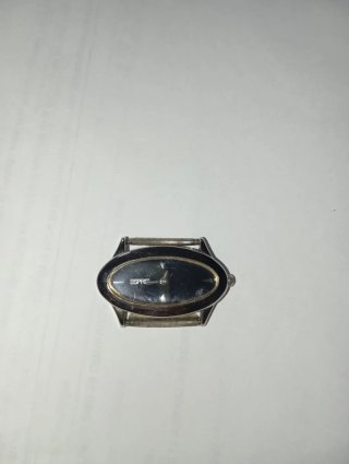 Reloj Geneva Mujer Plata y Rojo