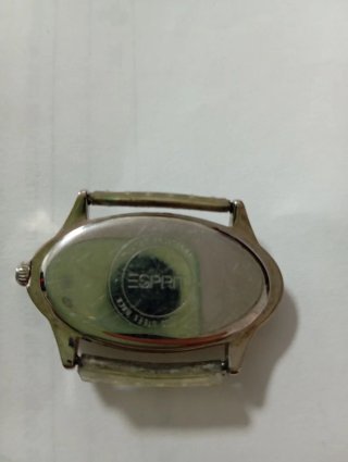 Reloj Geneva Mujer Plata y Rojo