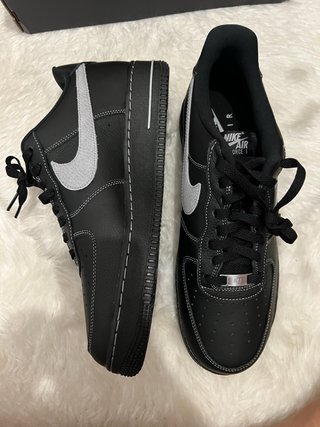 Nike Air Force 1 Negras y Grises