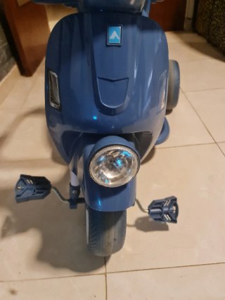Triciclo azul GO Trikes con manillar