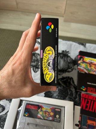 NUEVO Battletoads in Battlemaniacs SNES PAL ESPAÑA