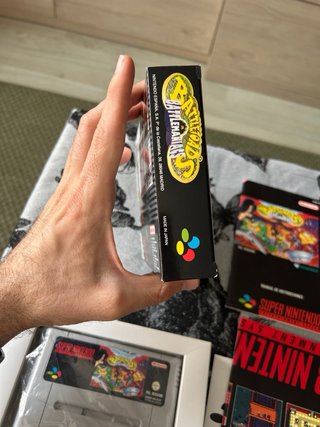 NUEVO Battletoads in Battlemaniacs SNES PAL ESPAÑA