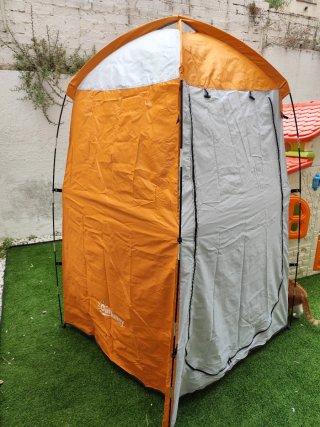 Wc químico Potti thetford 565P + tienda ducha