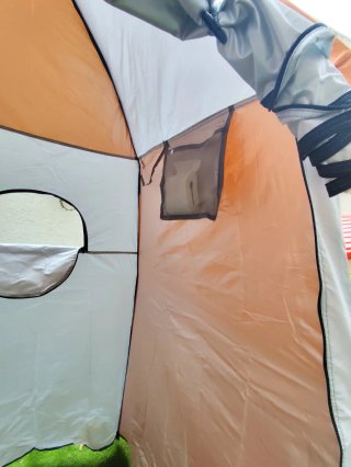Wc químico Potti thetford 565P + tienda ducha