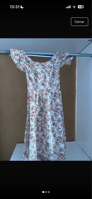 Vestido SHEIN floral talla S