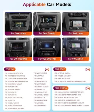 Radio Coche 7” Android Auto 4GB+64GB