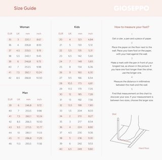 Gioseppo Espadrilles Grises Talla 37