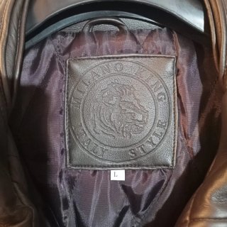 Chaquetón vintage Marrón oscuro
