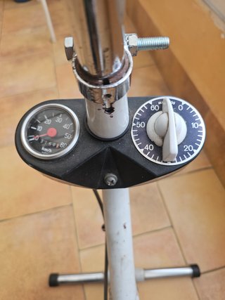 Bicicleta Estática BH Cyclostatic Vintage año 1970