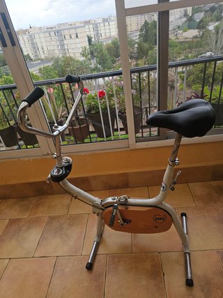 Bicicleta Estática BH Cyclostatic Vintage año 1970