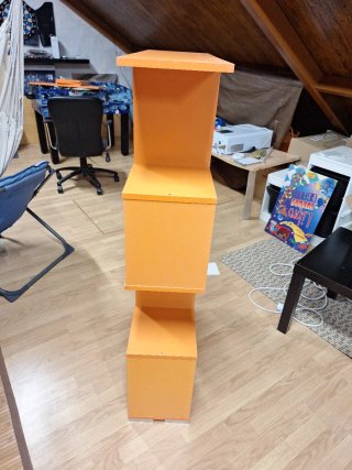 Estantería naranja 80x130 cm