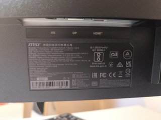 Monitor MSI PRO MP2412 23.8 Full HD 100Hz