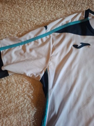 Camiseta Joma Padel Blanca y Azul