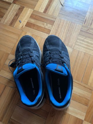 Salomon Ortholite Hombre Negro/Azul