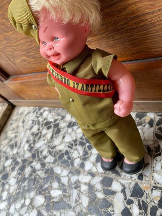 Muñeca antigua 17 Artillería