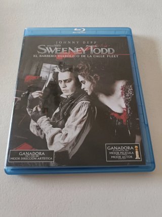 Blu-ray Sweeney Todd El Barbero Diabólico