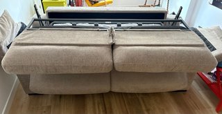 Sofá Cama 3 Plazas Beige