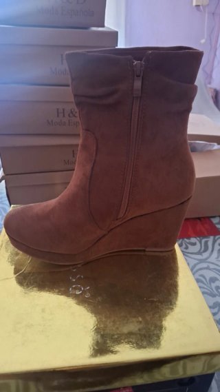Botas de señora marrones